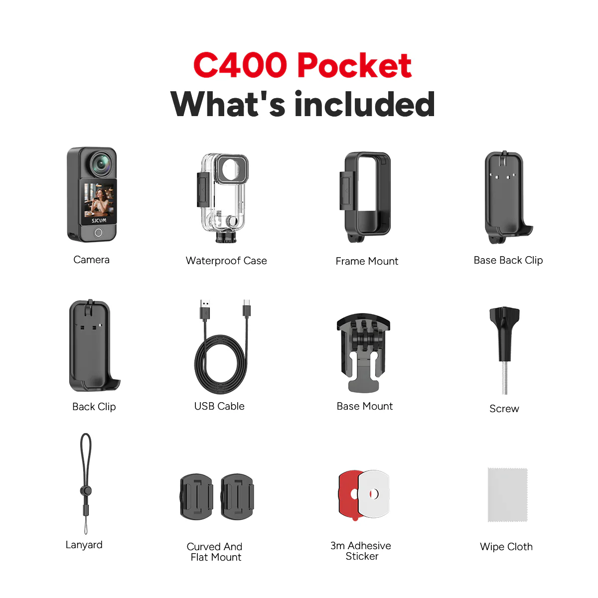 C400 3-in-1 Handheld Action Camera - Image 7
