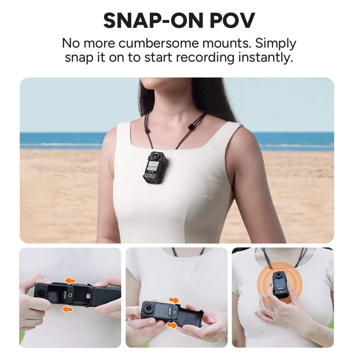 C400 3-in-1 Handheld Action Camera - Image 9
